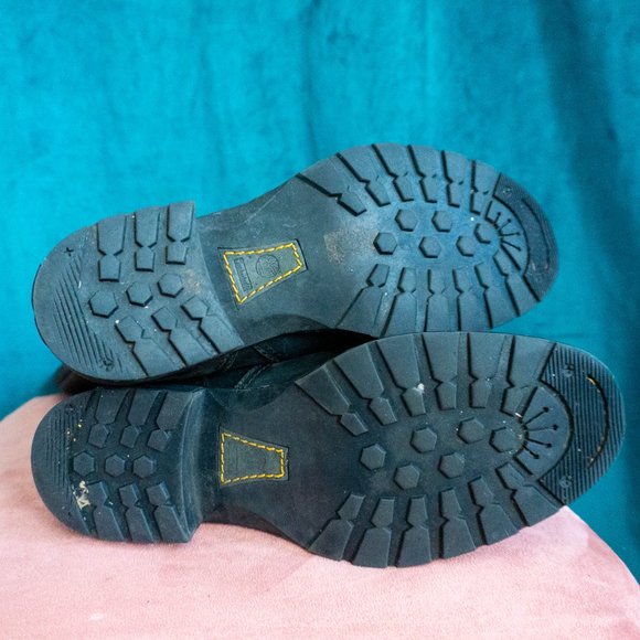 Tall Motorcycle Timberland Biker Boots size 7.5 W - Picture 4 of 6